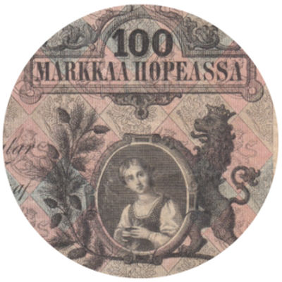 100 Markkaa 1862-1909